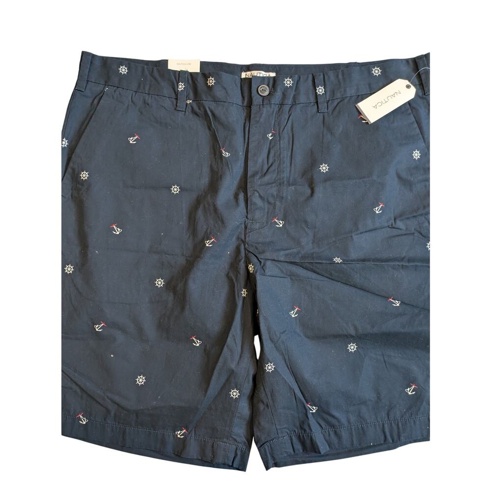 Nautica Mens Size 40 Shorts in Navy